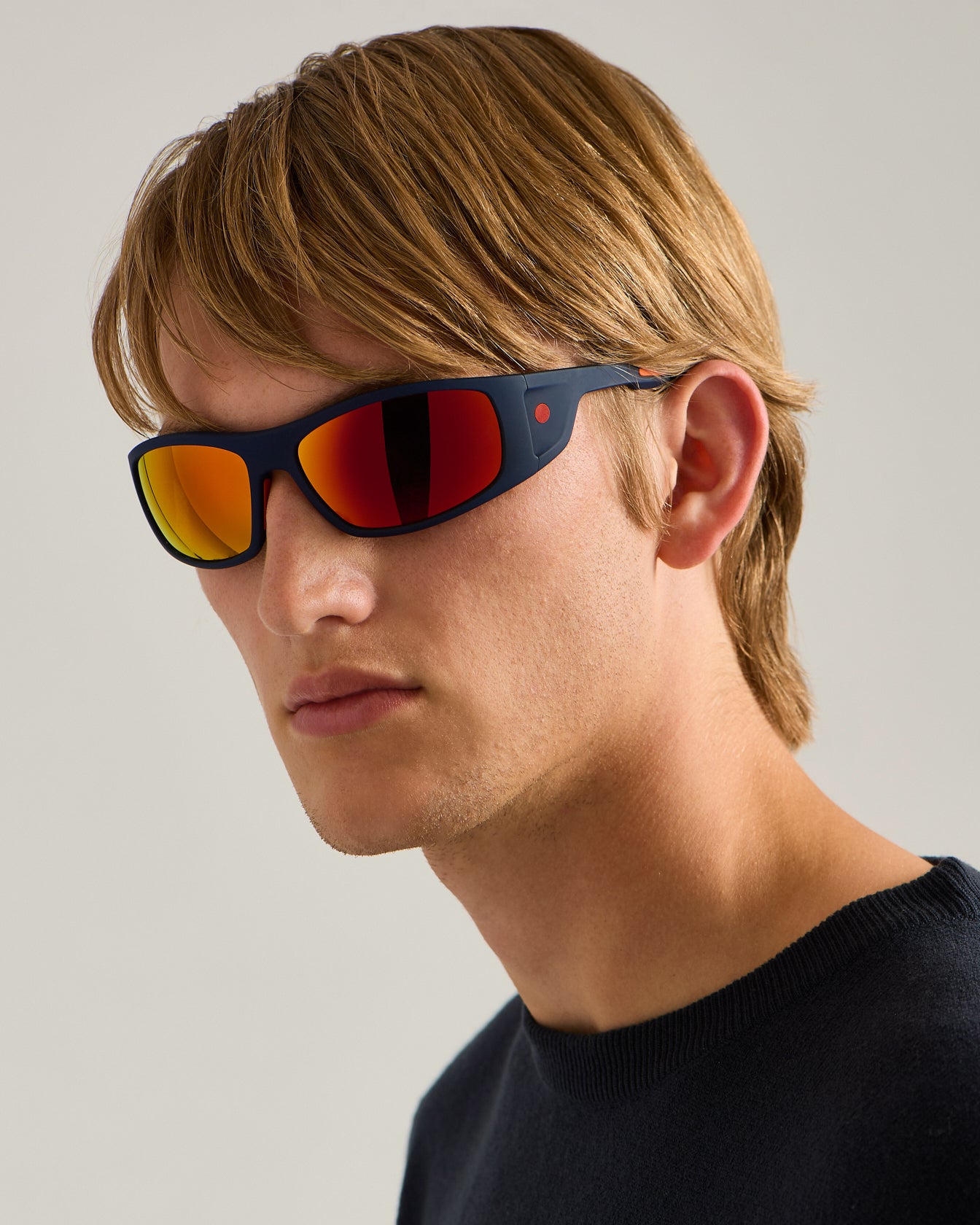 Polarized Sunglasses Blue Acetate 5