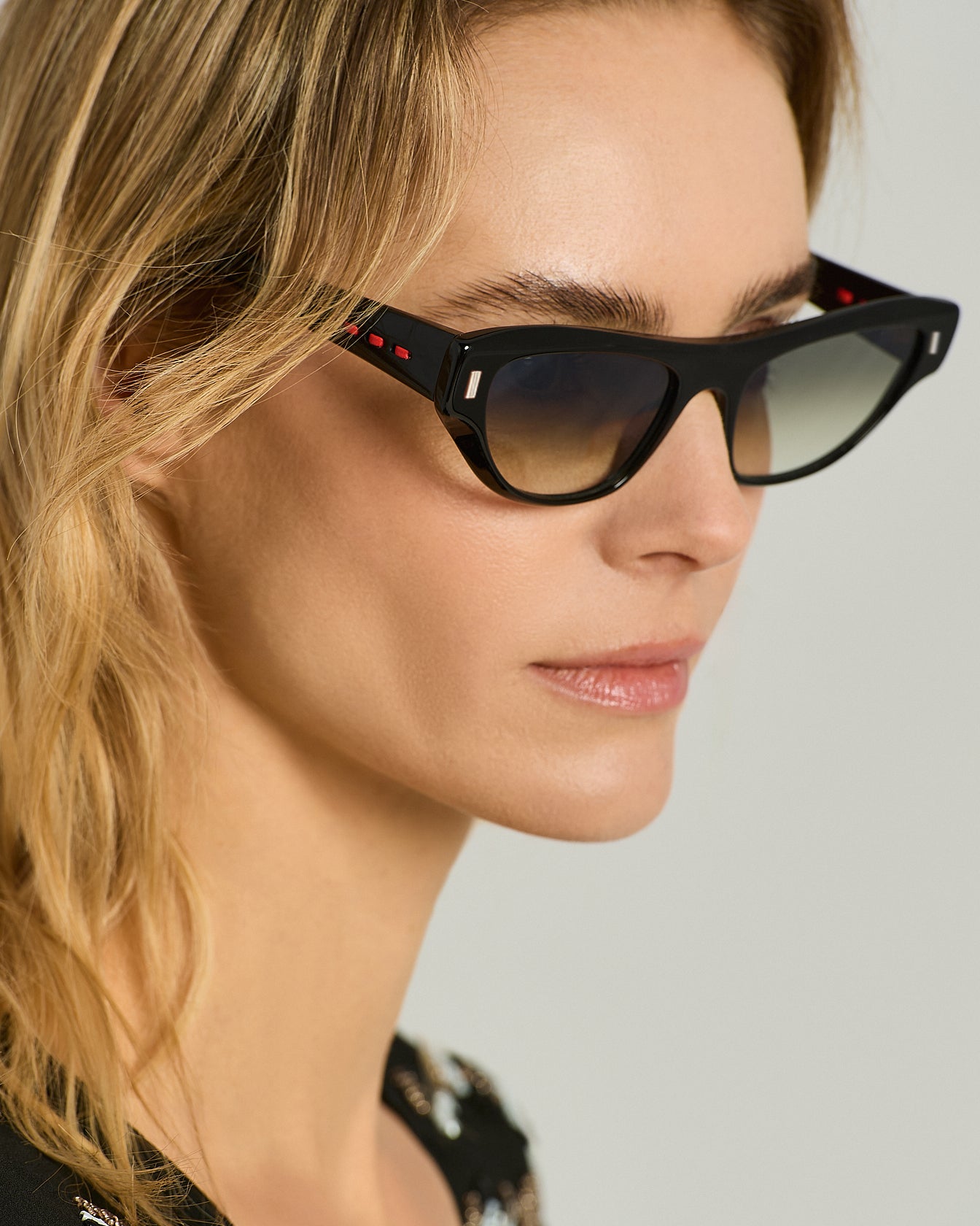 KITON CAT-EYE SUNGLASSES