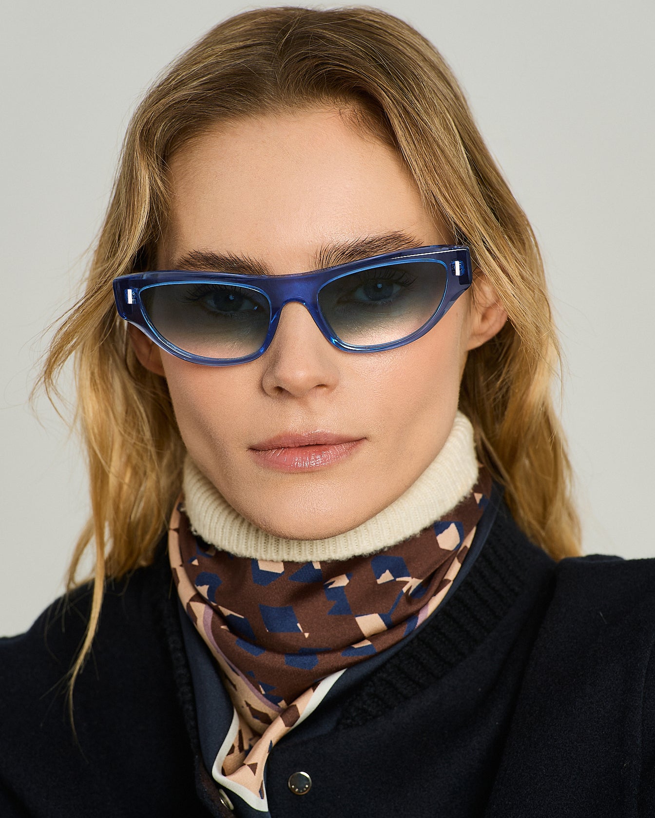 KITON CAT-EYE SUNGLASSES