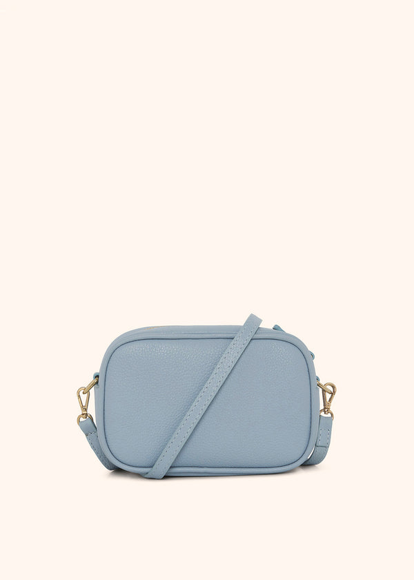 Kiton sky blue bag for woman, in calfskin 2