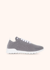 Kiton lead sneakers shoes for woman, in cashmere 1