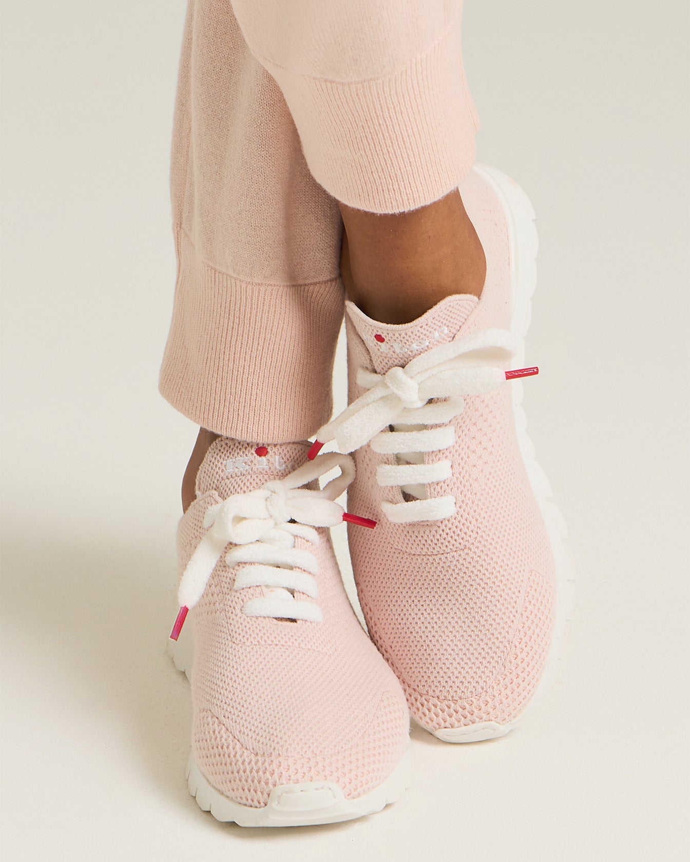 FIT CASHMERE KNIT SNEAKERS