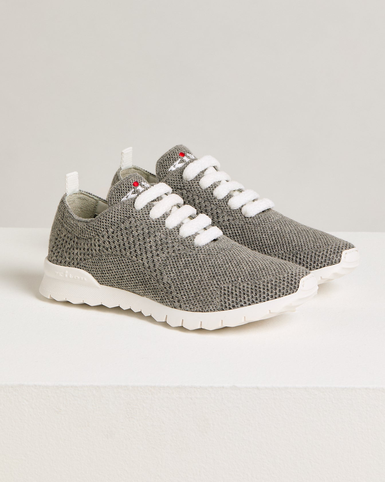FIT GRAY CASHMERE SNEAKERS