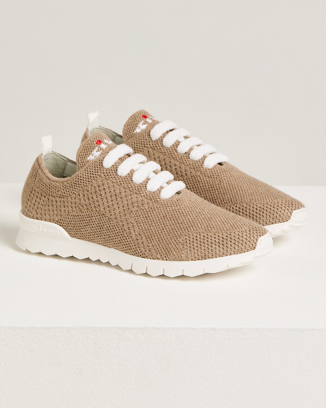 FIT BEIGE CASHMERE SNEAKERS