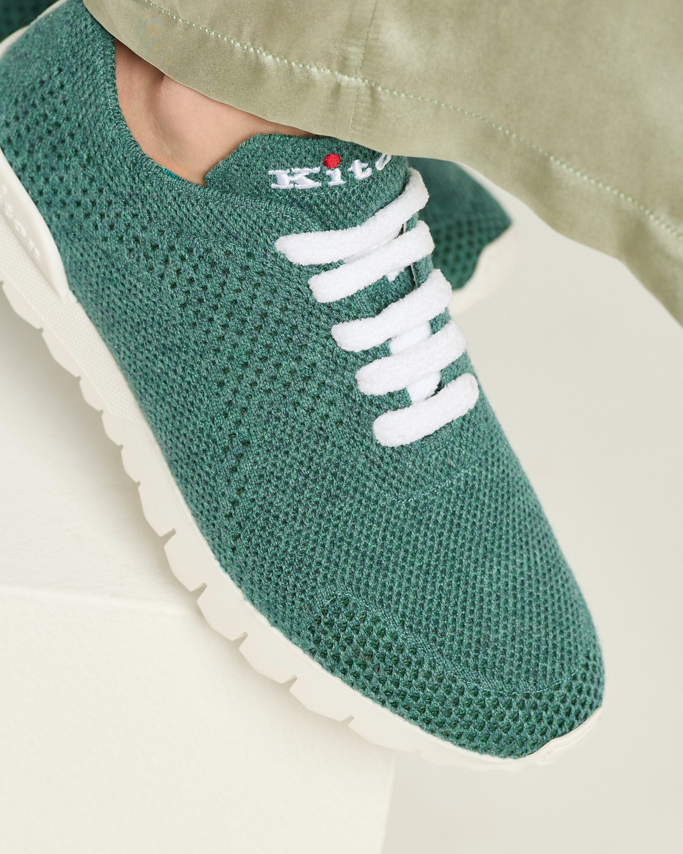 CASHMERE ‘FIT’ SNEAKERS