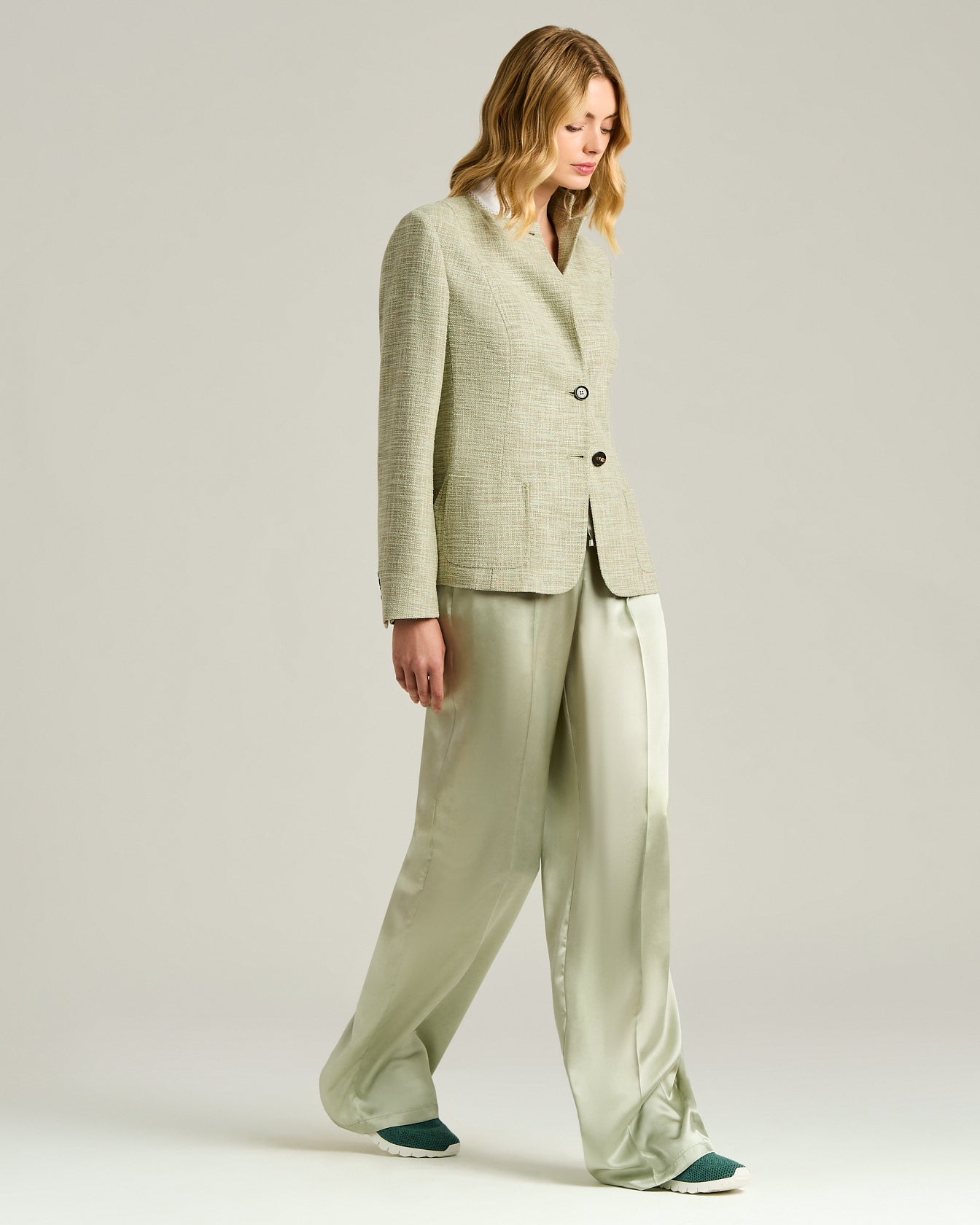 CASHMERE ‘FIT’ SNEAKERS