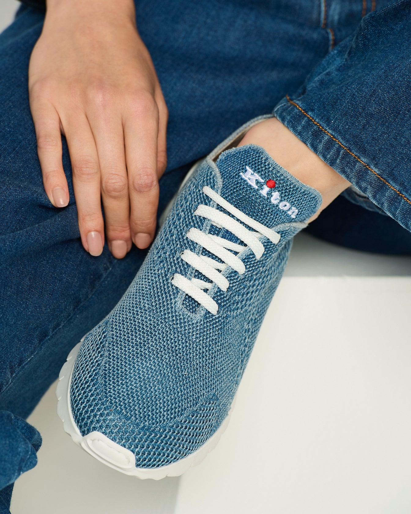 COTTON ‘FIT’ SNEAKERS