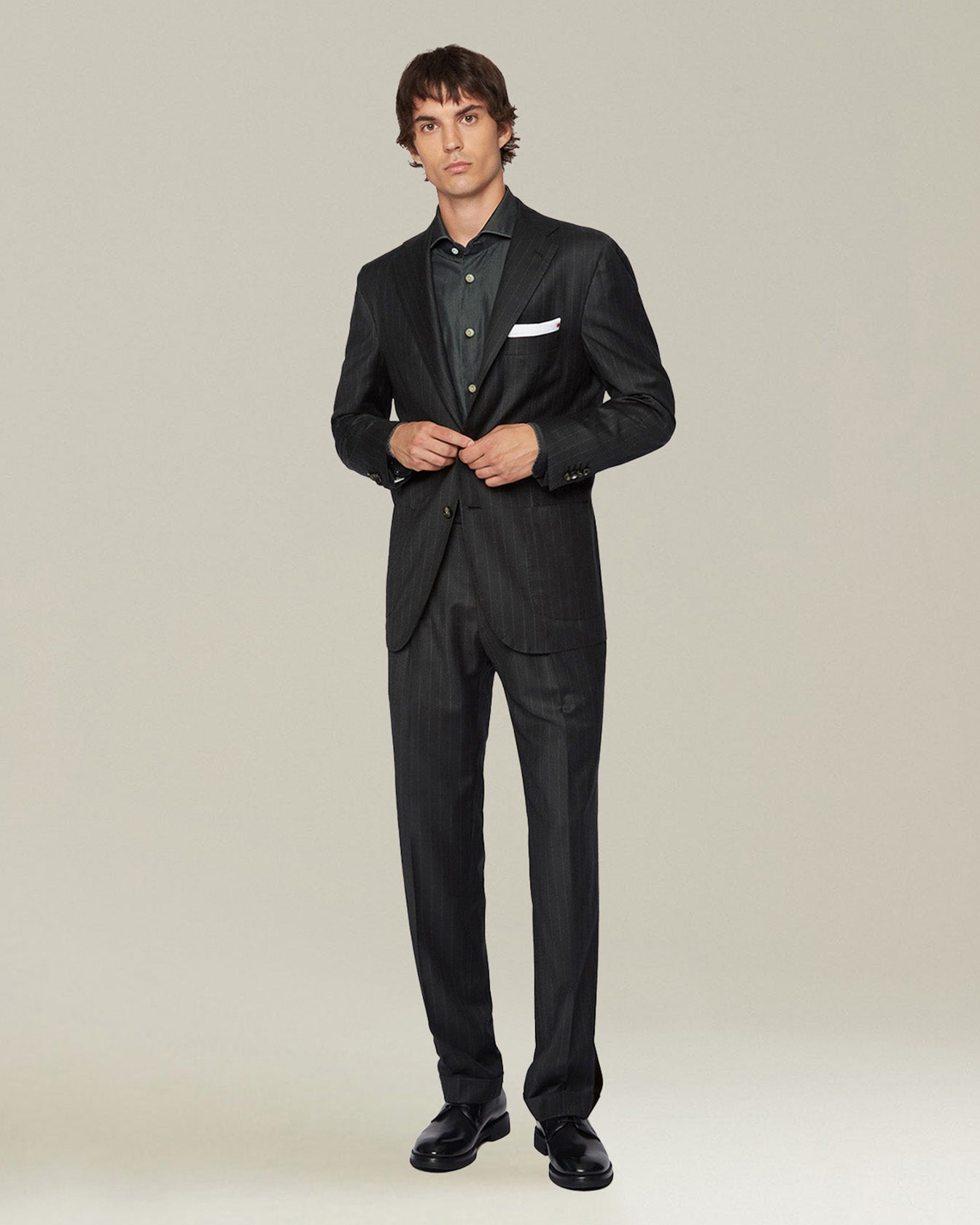 PINSTRIPE WOOL SUIT