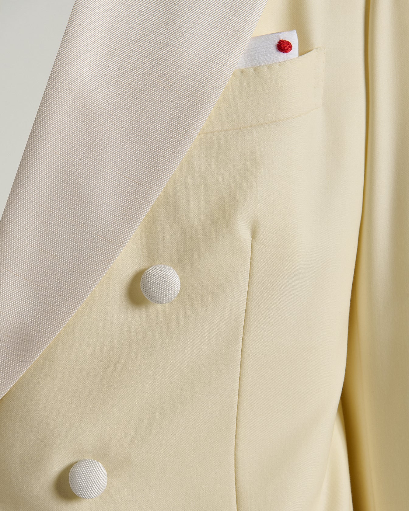 14 MICRON WOOL DOUBLE-BREASTED TUXEDO SUIT