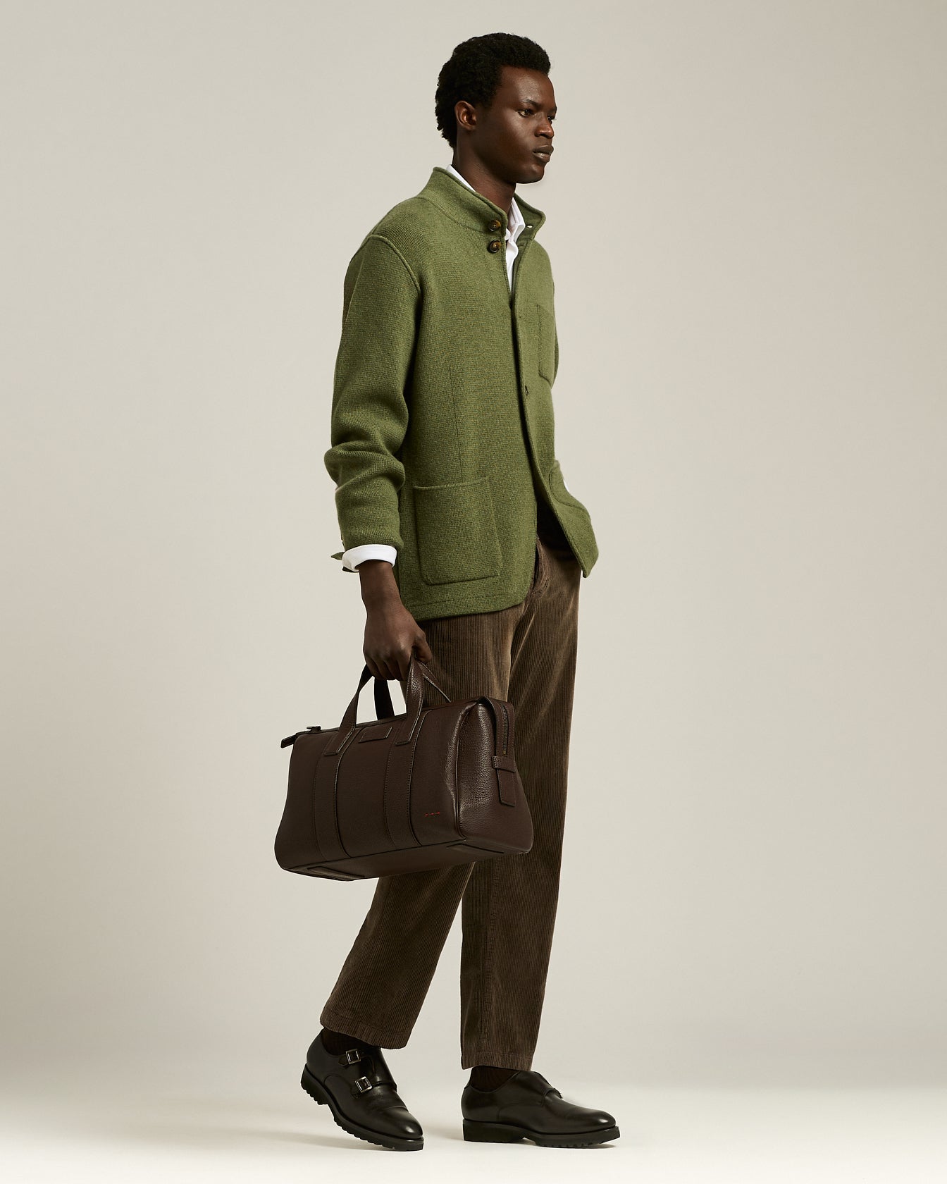 DEERSKIN TRAVEL BAG
