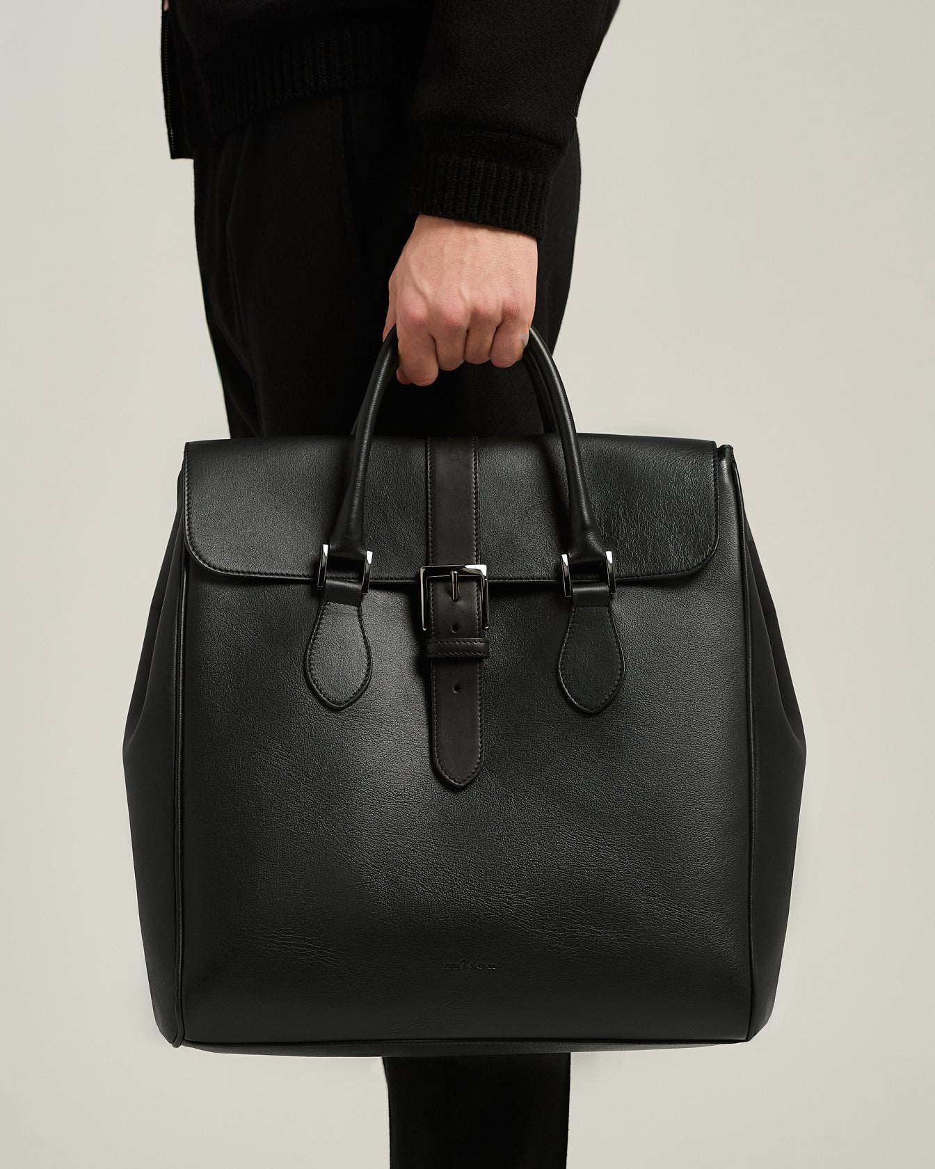 CALFSKIN SHOPPING BAG