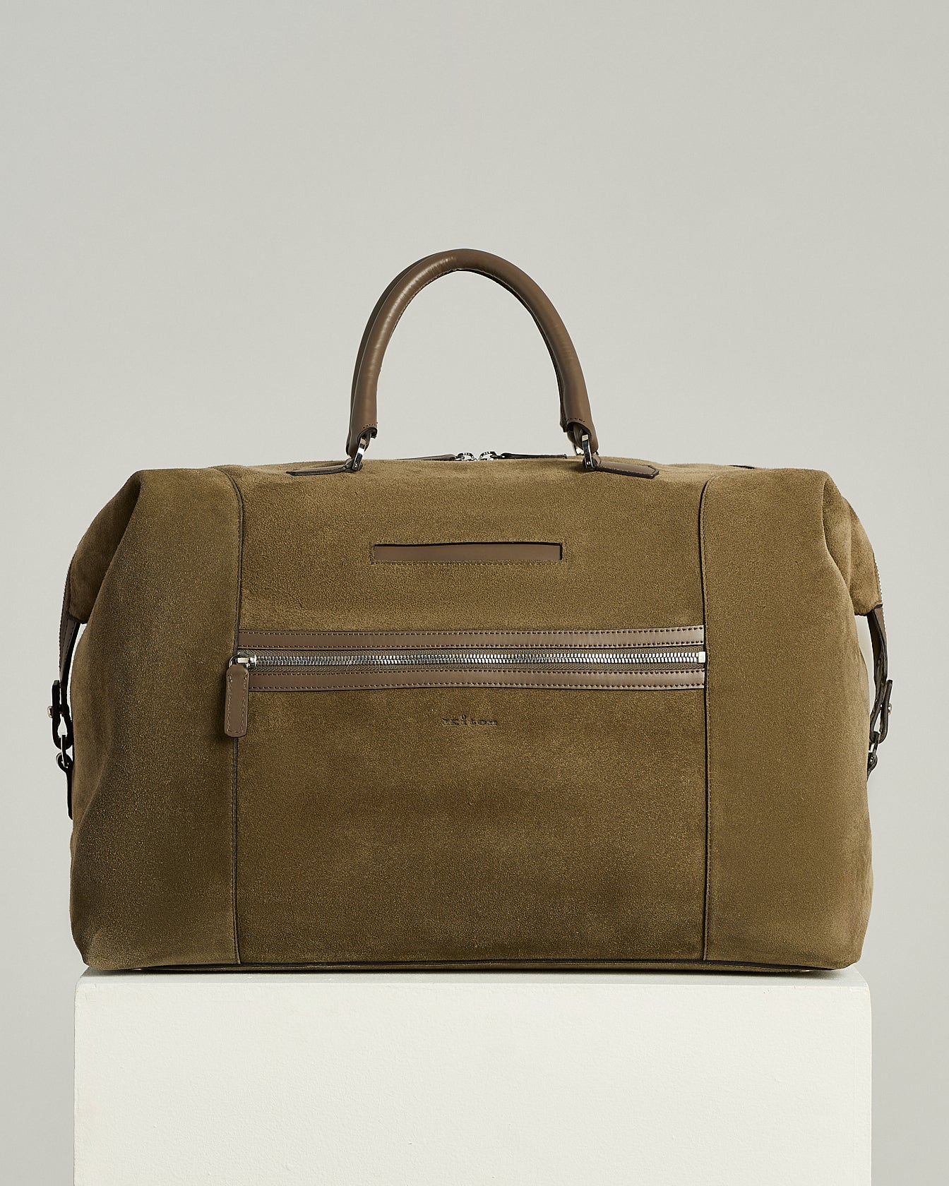 WEEKENDER BAG IN SUEDE CALFSKIN