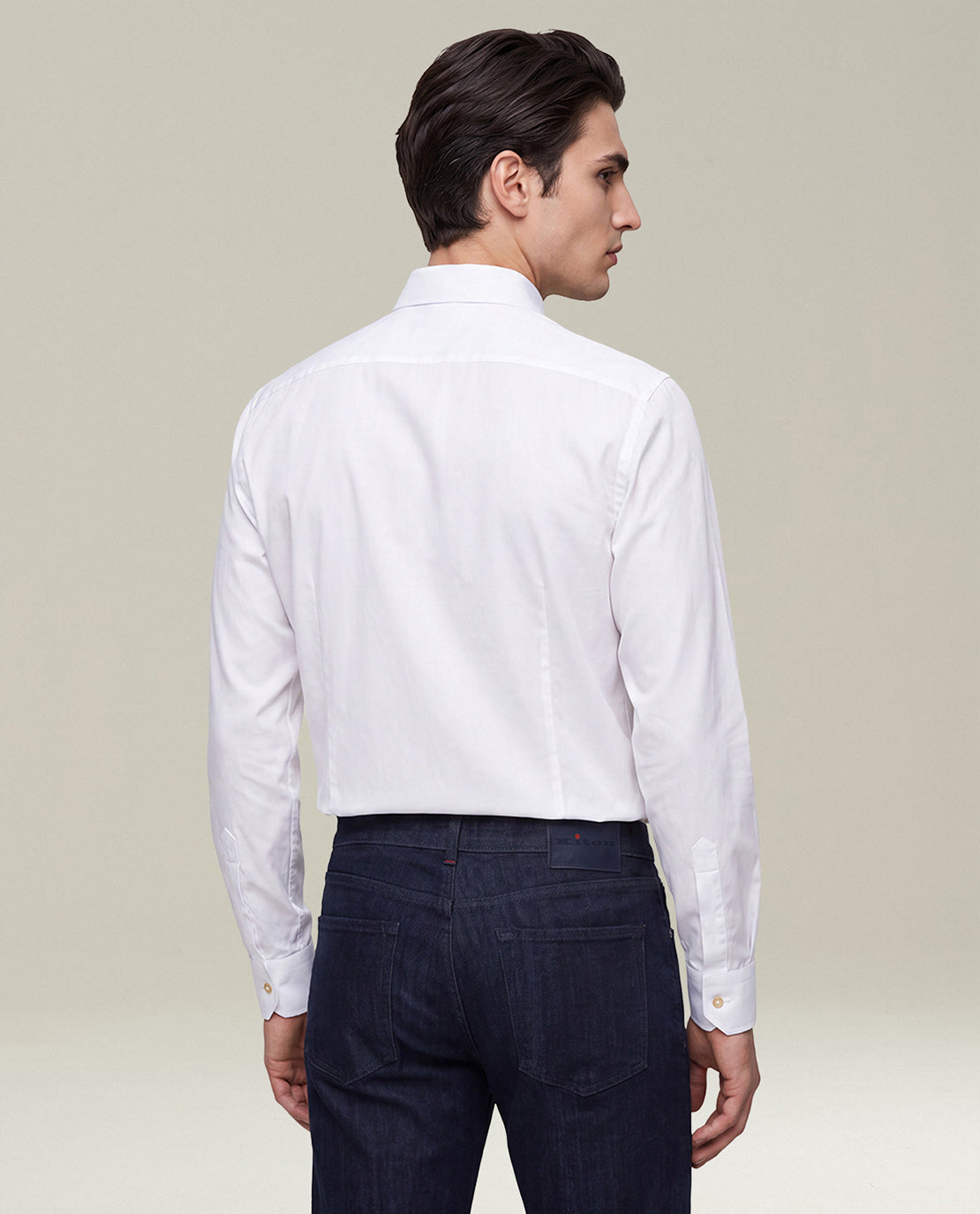 WHITE PURE COTTON SHIRT