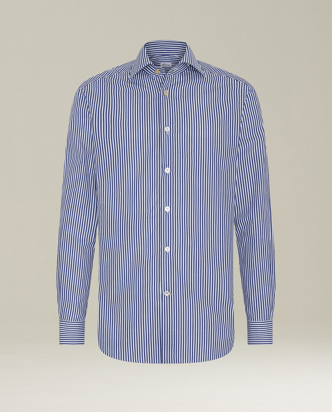 BLUE STRIPED COTTON SHIRT