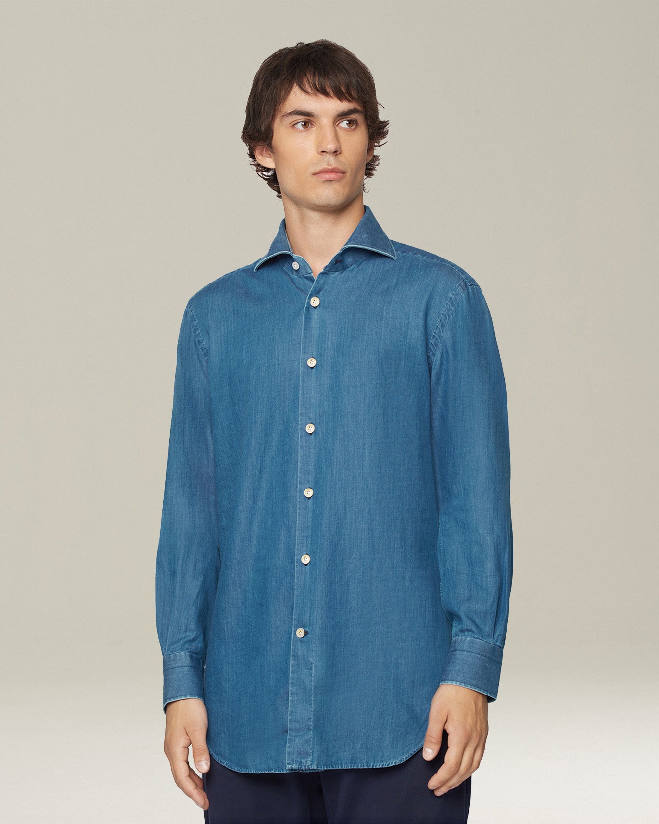 Newest kiton button shirt