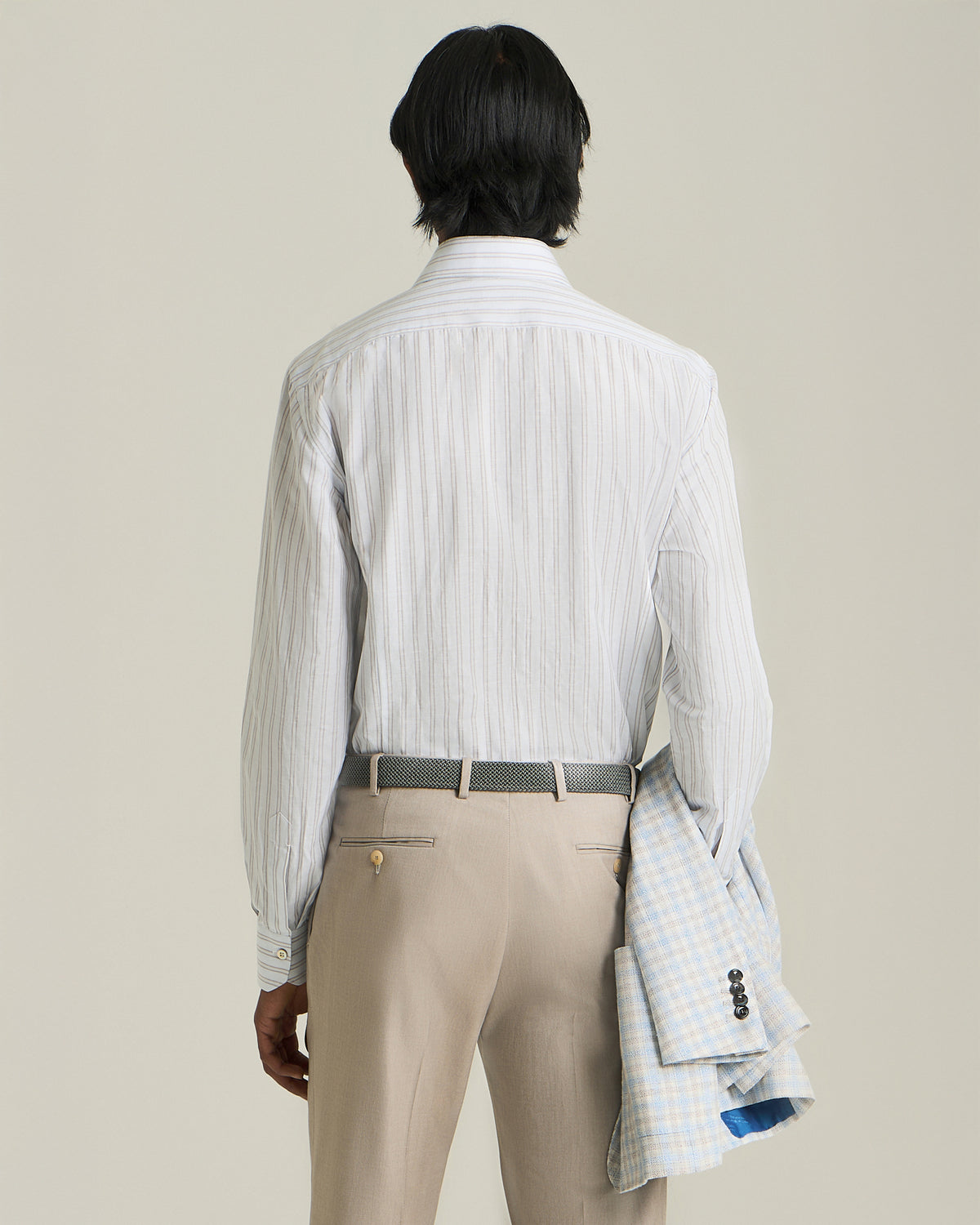 TIMELESS COTTON BLEND TROUSERS
