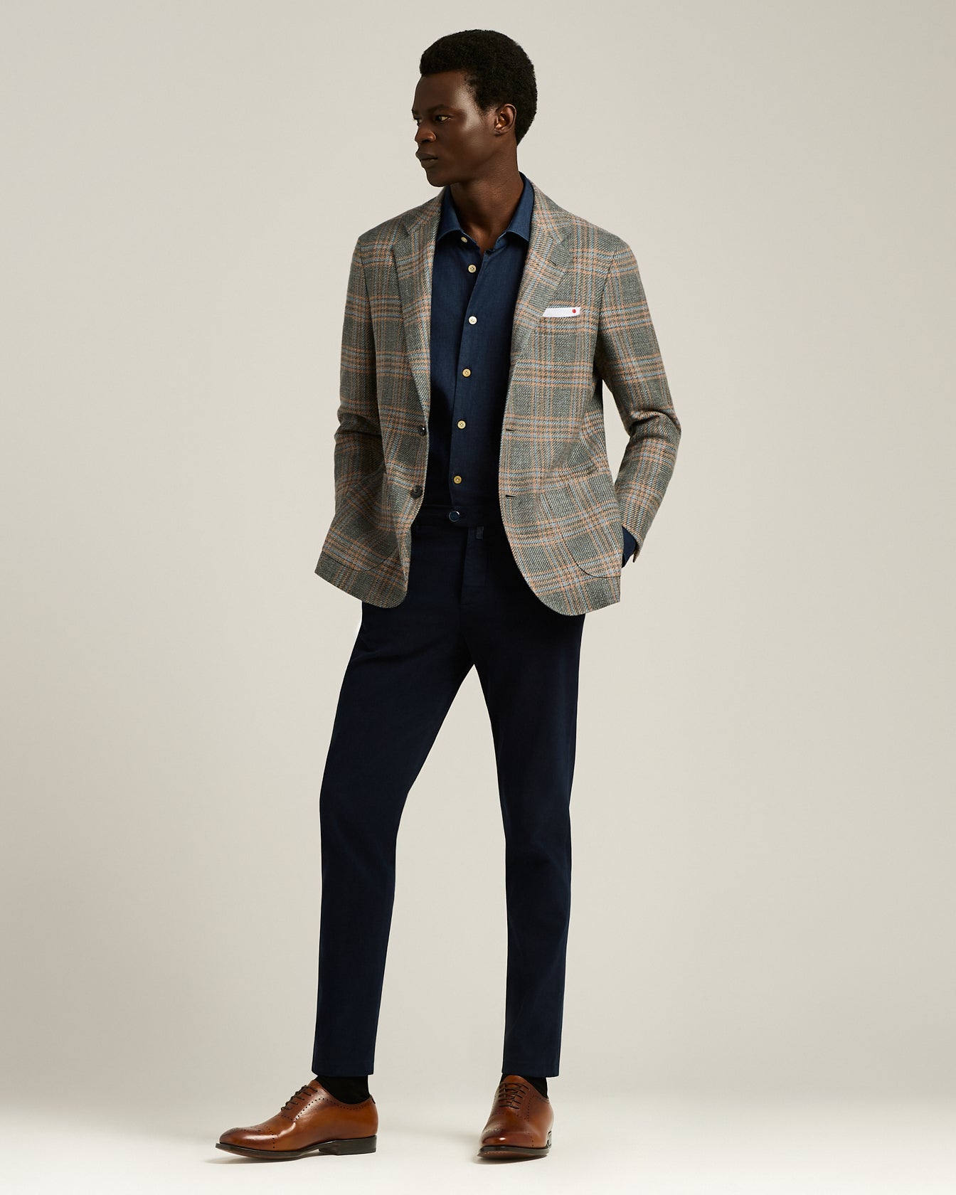 CASUAL SHIRT IN NIGHT BLUE DENIM