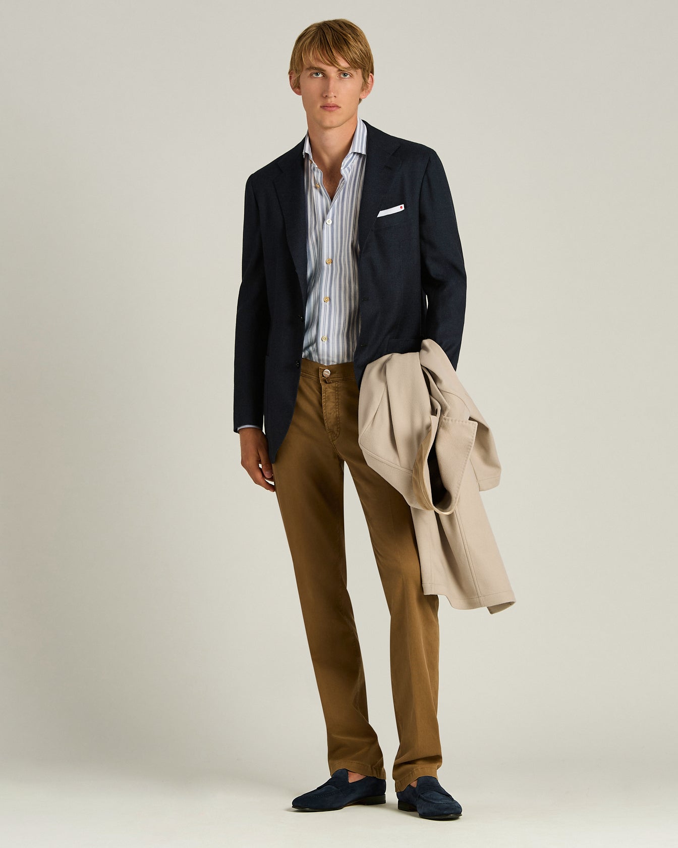 STRIPED COTTON SHIRT