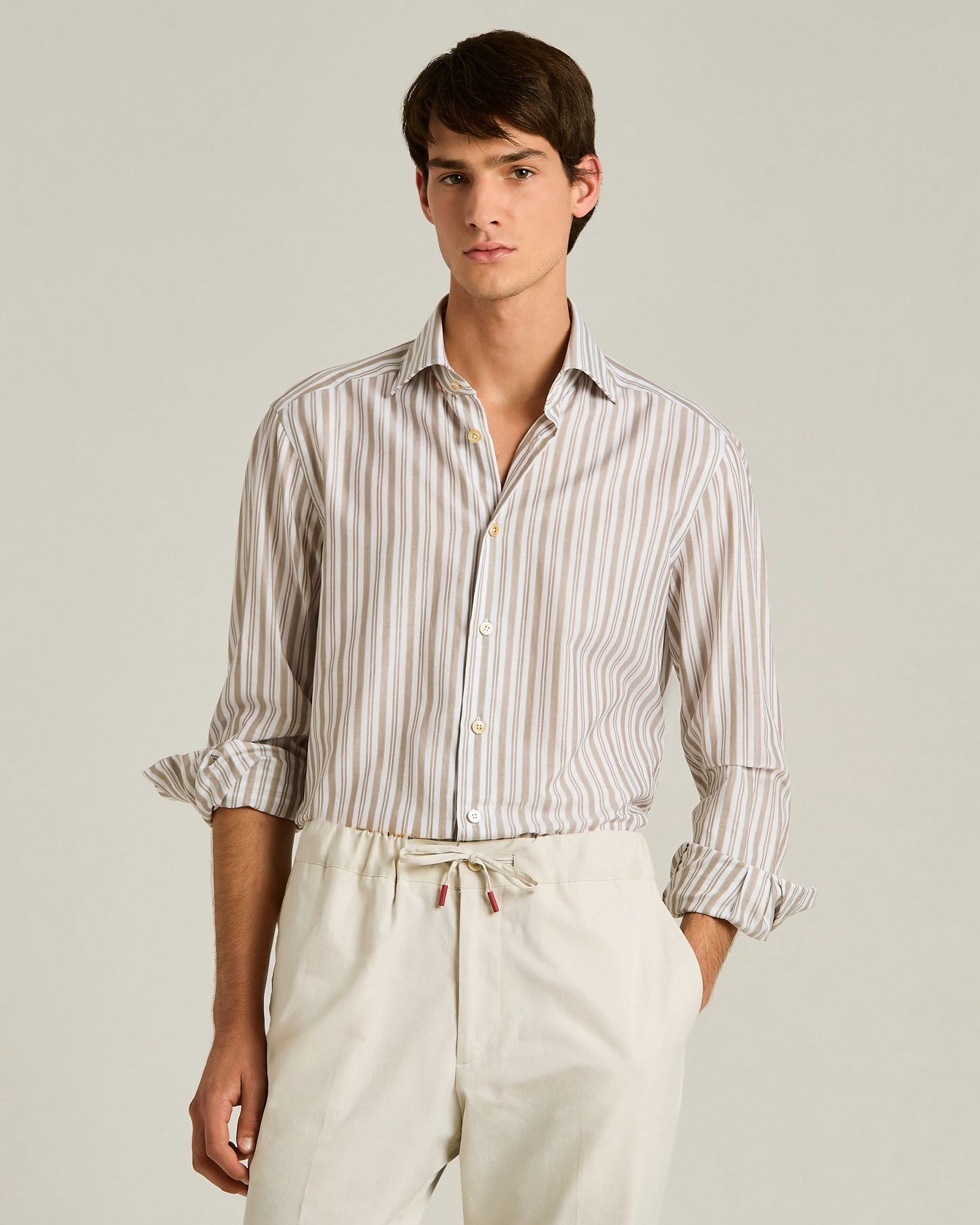 STRIPED COTTON SHIRT