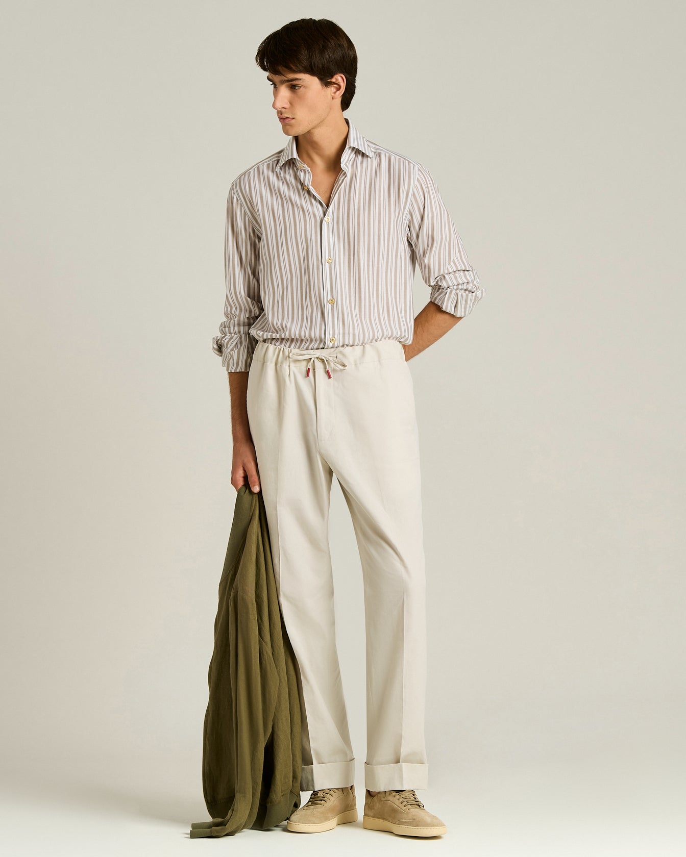 STRIPED COTTON SHIRT