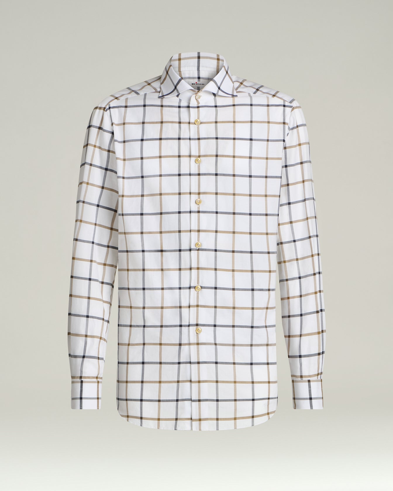 PURE COTTON CHECKED SHIRT