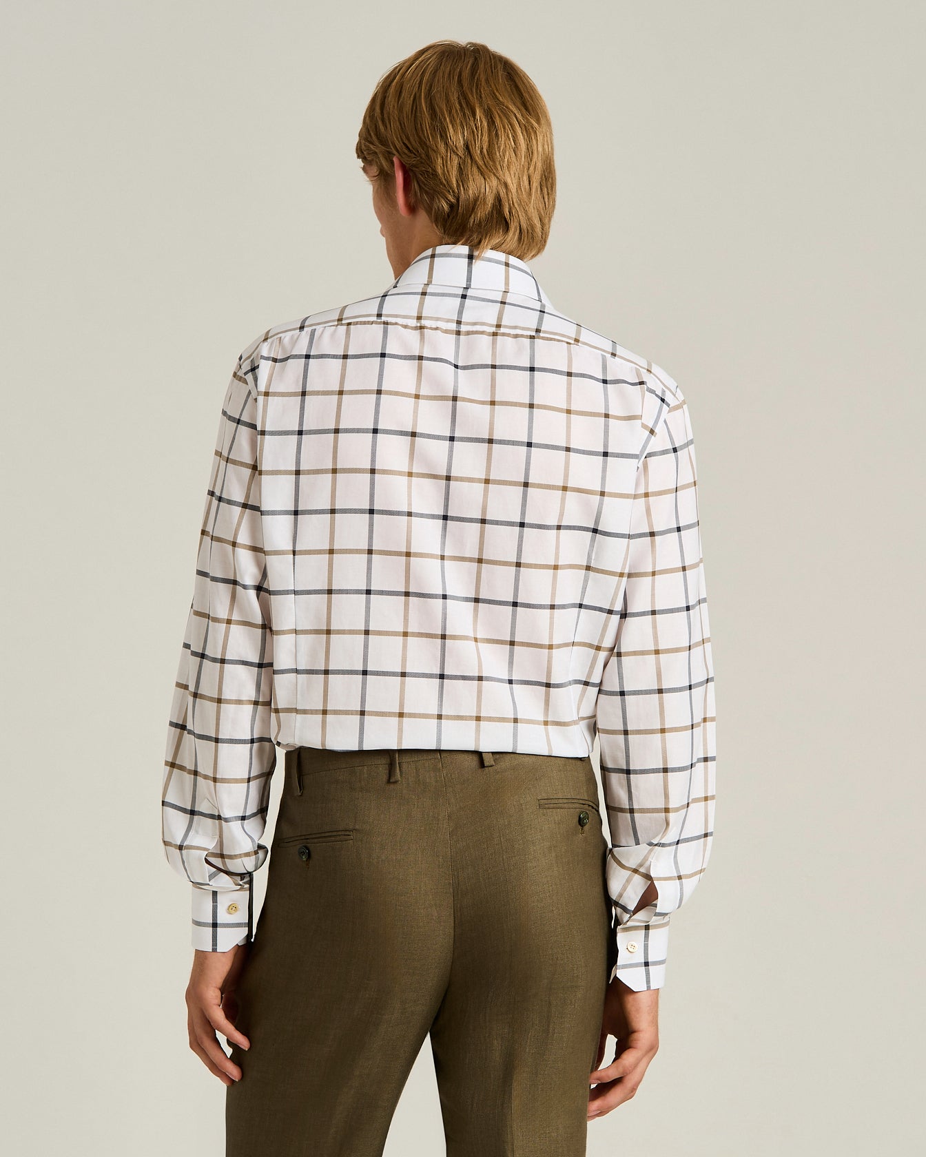 PURE COTTON CHECKED SHIRT