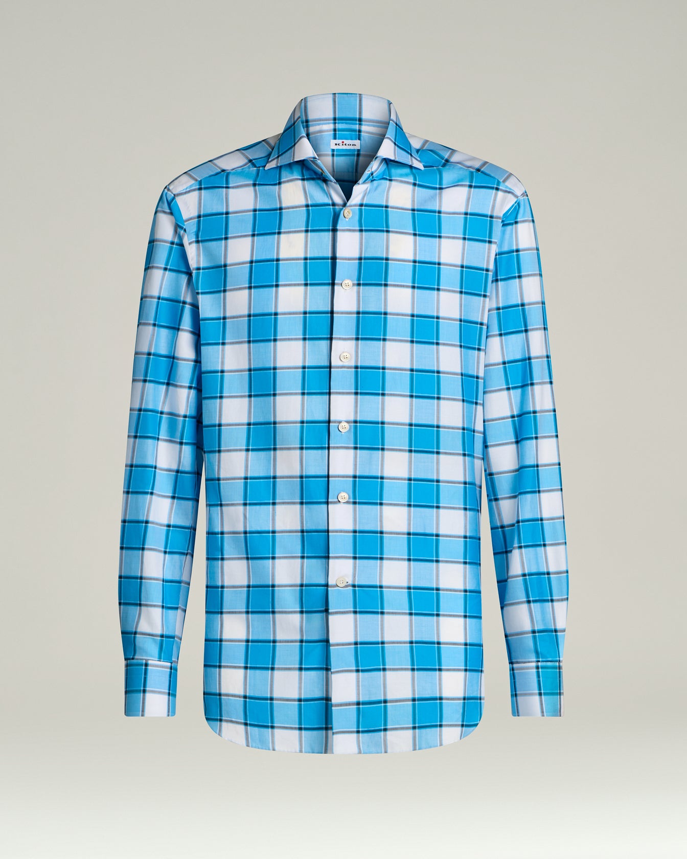 PURE COTTON CHECKED SHIRT