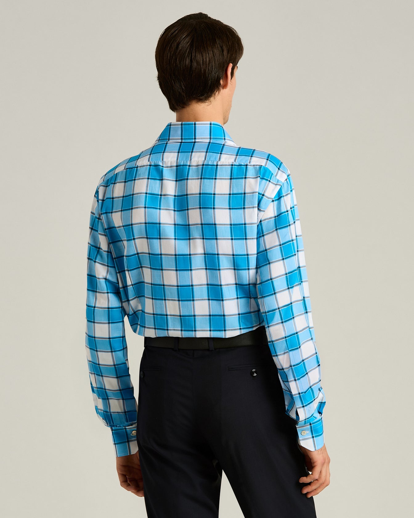 PURE COTTON CHECKED SHIRT