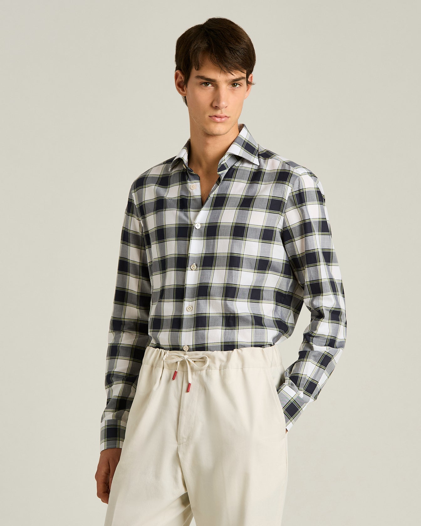 CHECKED COTTON SHIRT