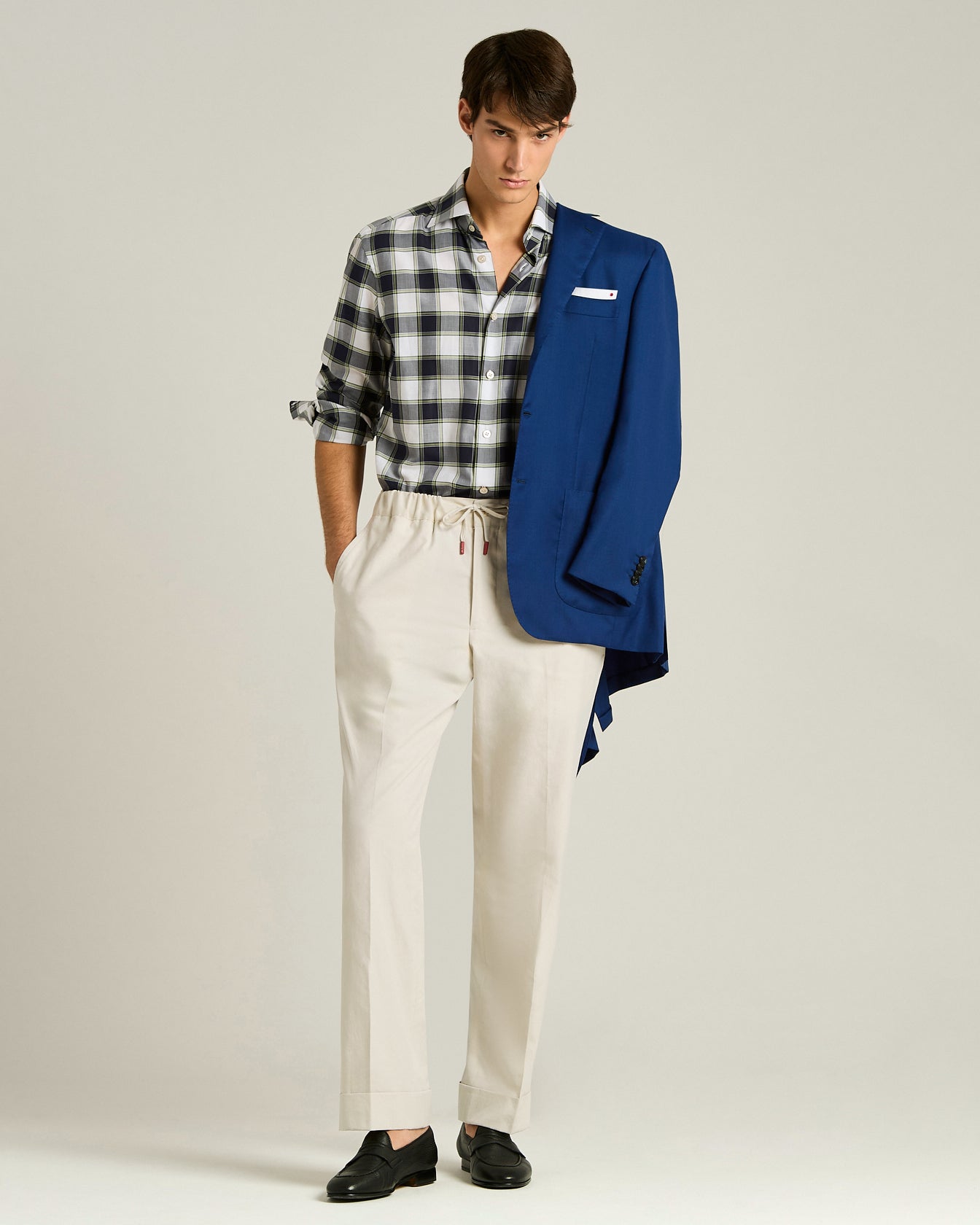 チェック・オン・イット CHECKED COTTON SHIRT