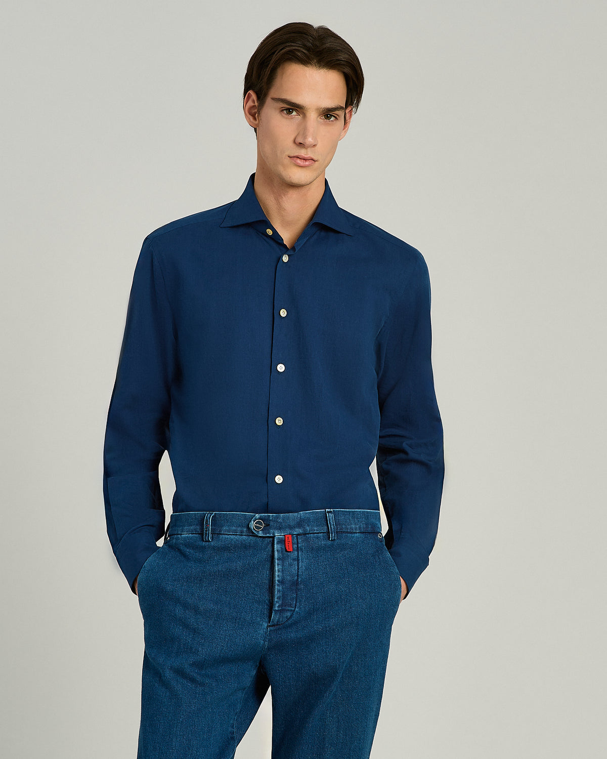 BLACK COTTON SHIRT 2