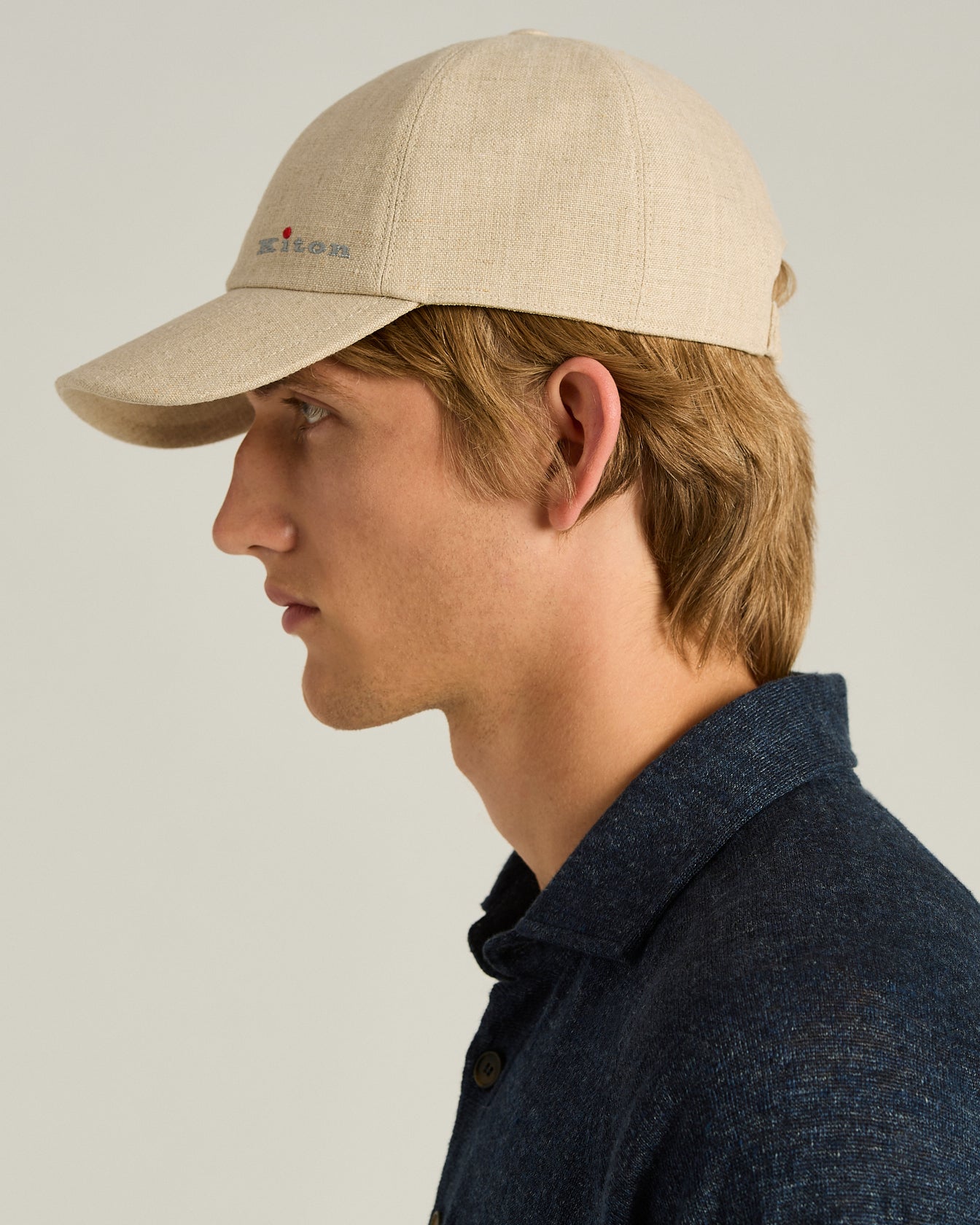 LINEN BASEBALL CAP