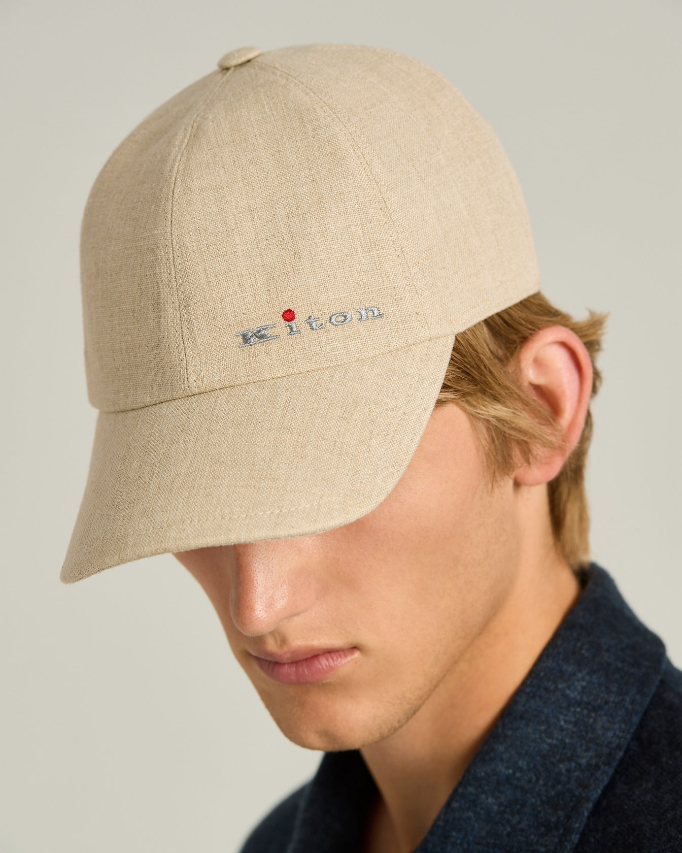 LINEN BASEBALL CAP