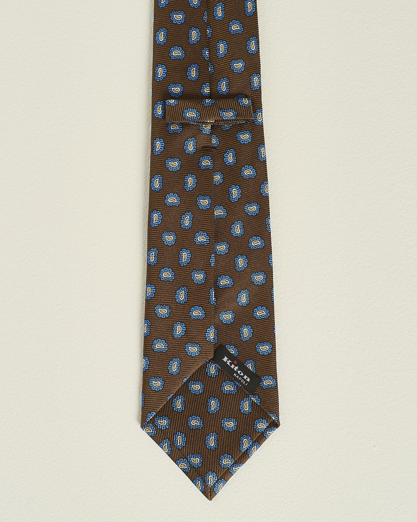 PATTERNED SILK TIE
