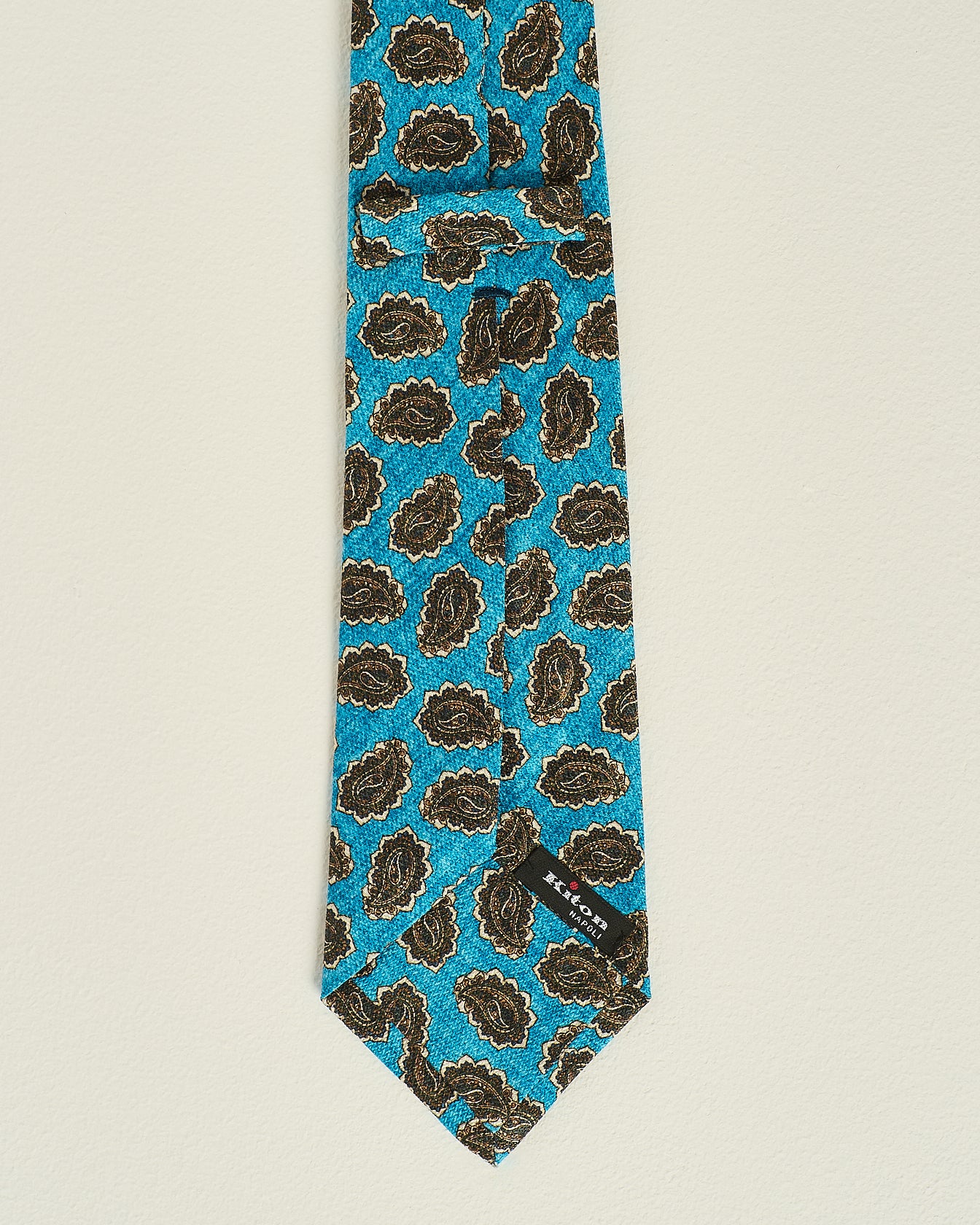 PATTERNED SILK TIE