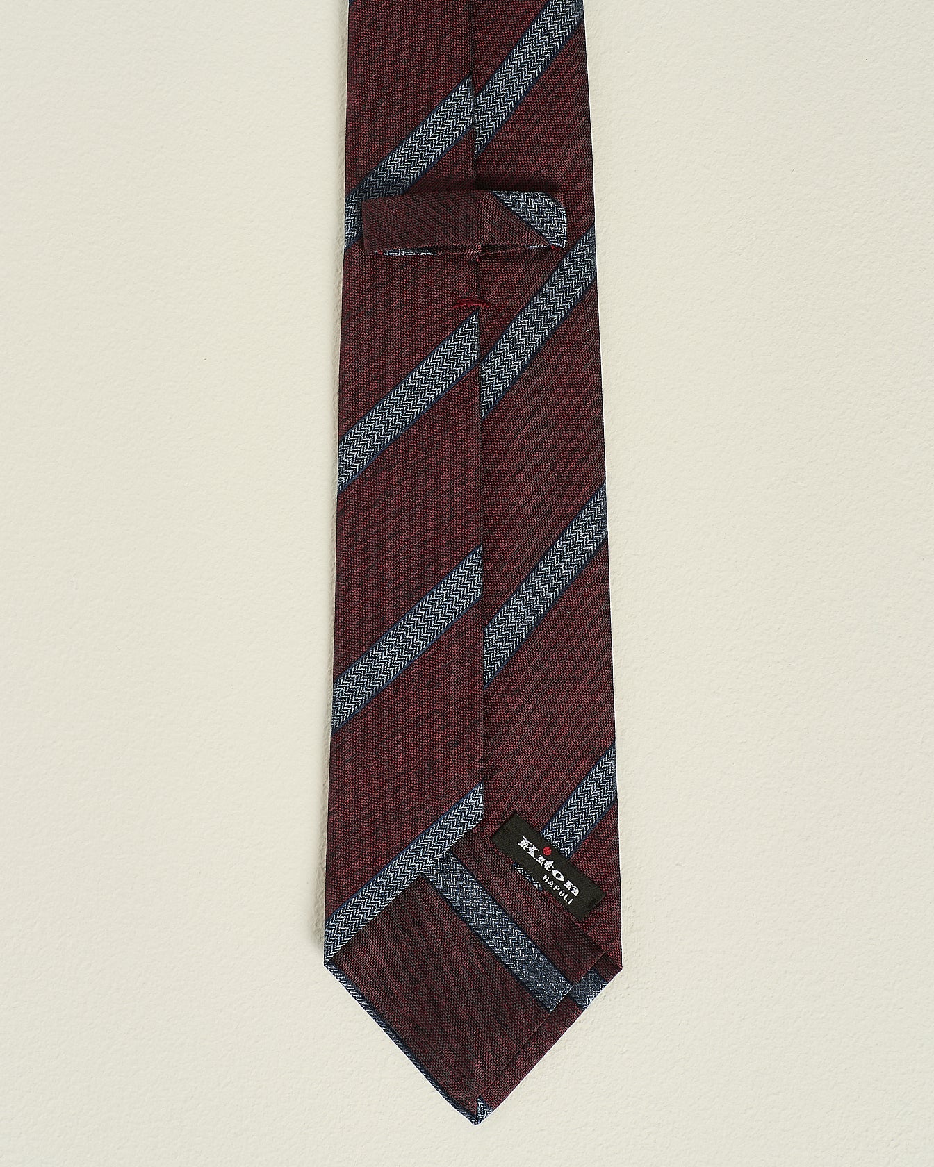PATTERNED SILK TIE