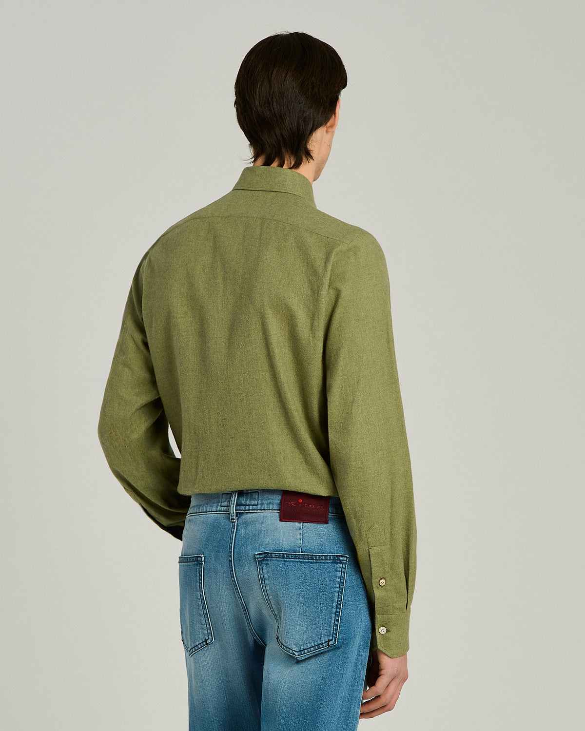 GREEN COTTON SHIRT 3