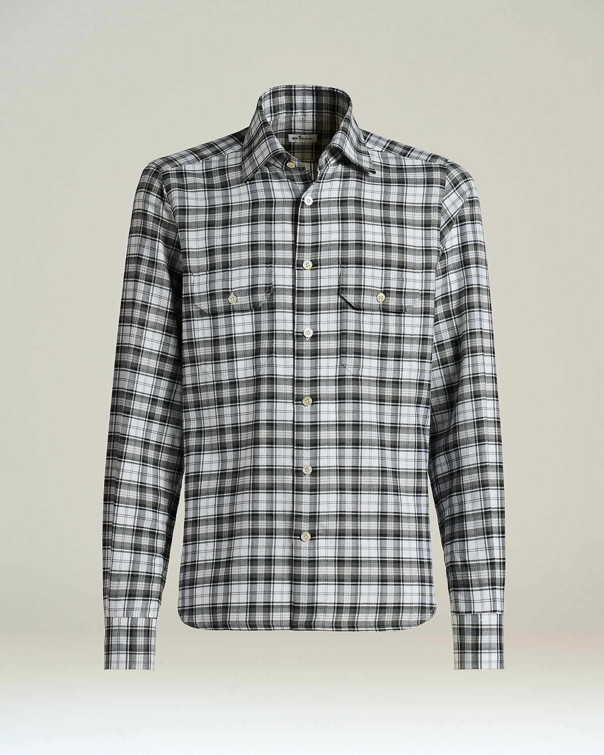 ANTHRACITE COTTON SHIRT 1
