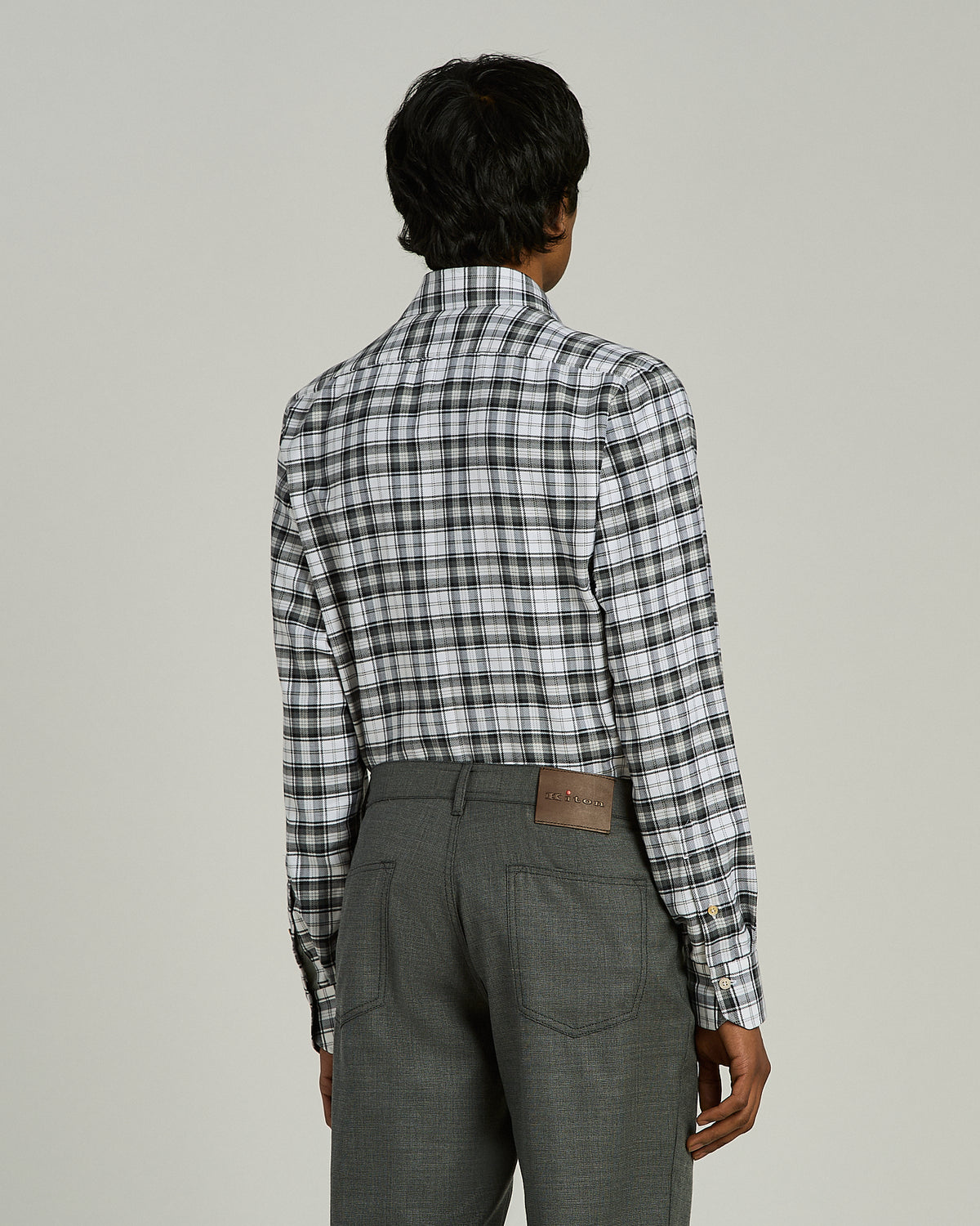 ANTHRACITE COTTON SHIRT 3