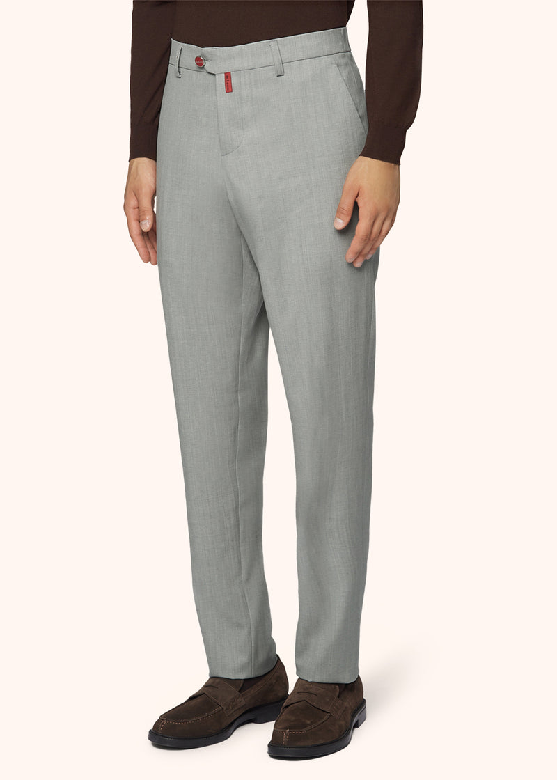 CASUAL WOOL TROUSERS