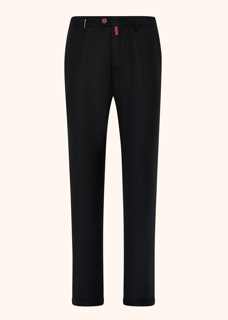 CASUAL WOOL TROUSERS