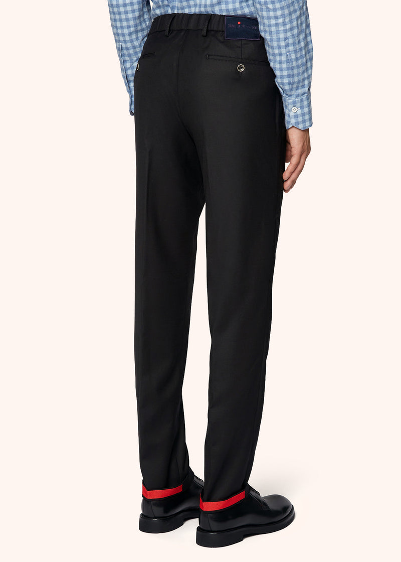 CASUAL WOOL TROUSERS