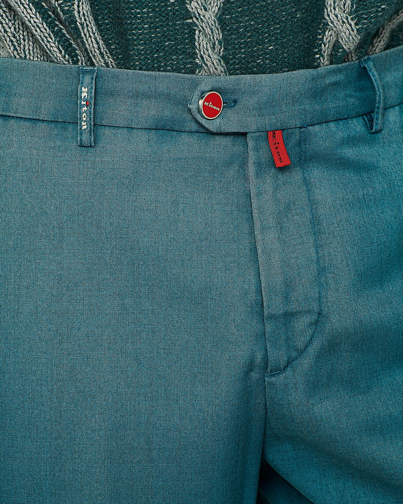 Men's Fine Tailored Made in Italy Trousers | Kiton