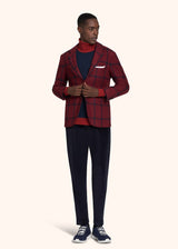 Kiton red jacket for man, in cashmere 5