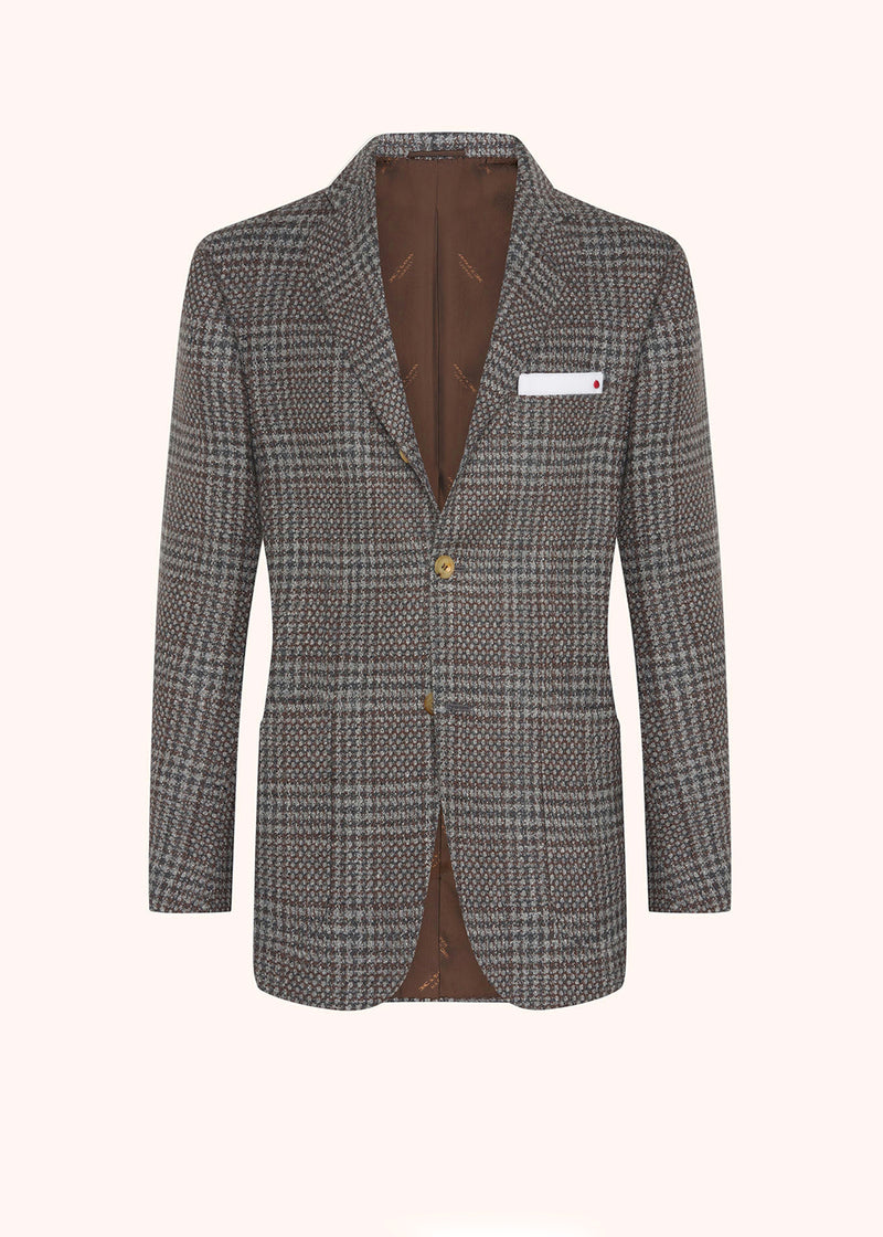 GLEN PLAID CASHMERE BLEND BLAZER