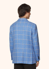 CHECKED CASHMERE BLAZER