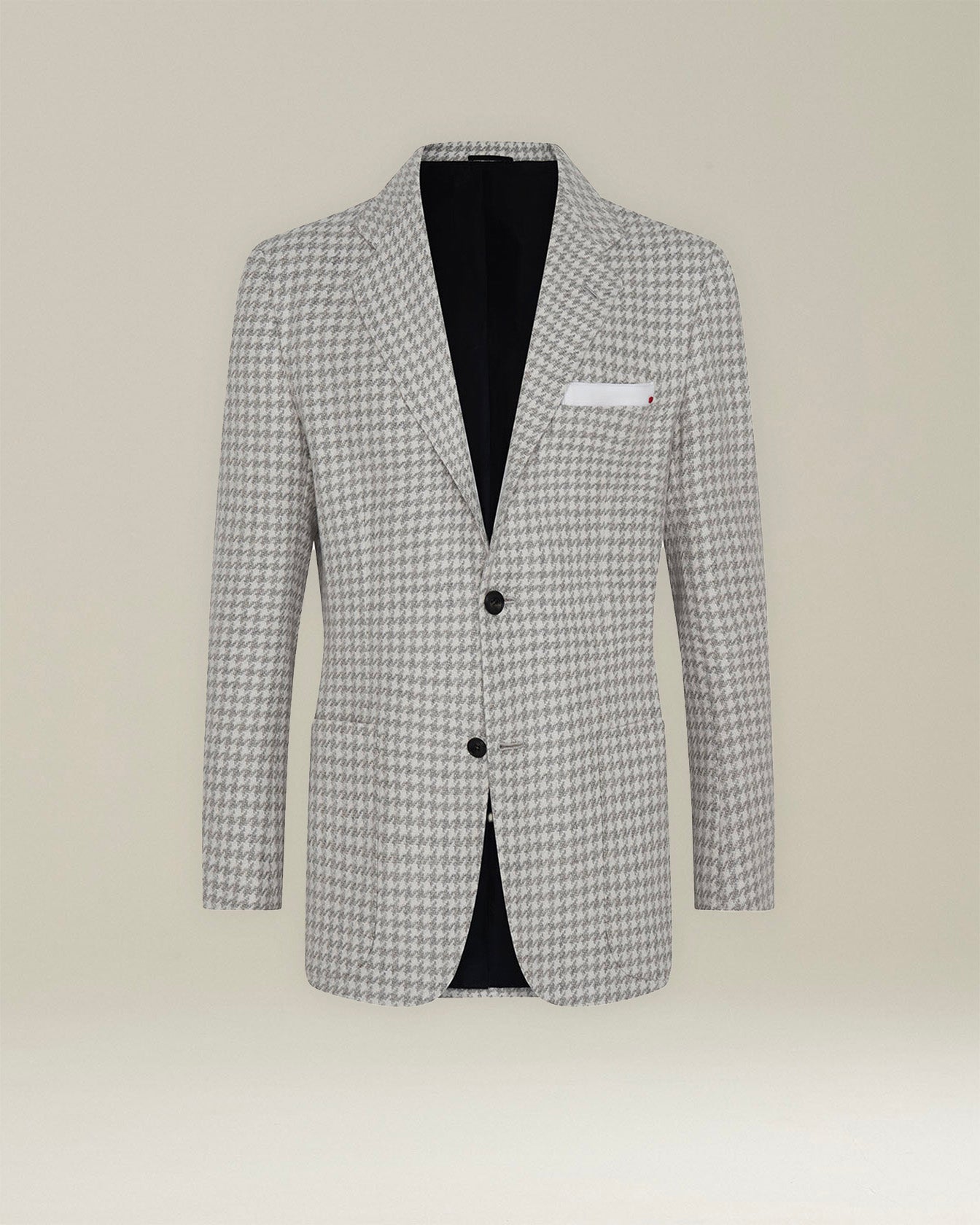 HOUNDSTOOTH CASHMERE BLAZER