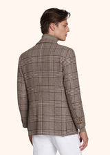 Kiton brown jacket for man, in cashmere 3