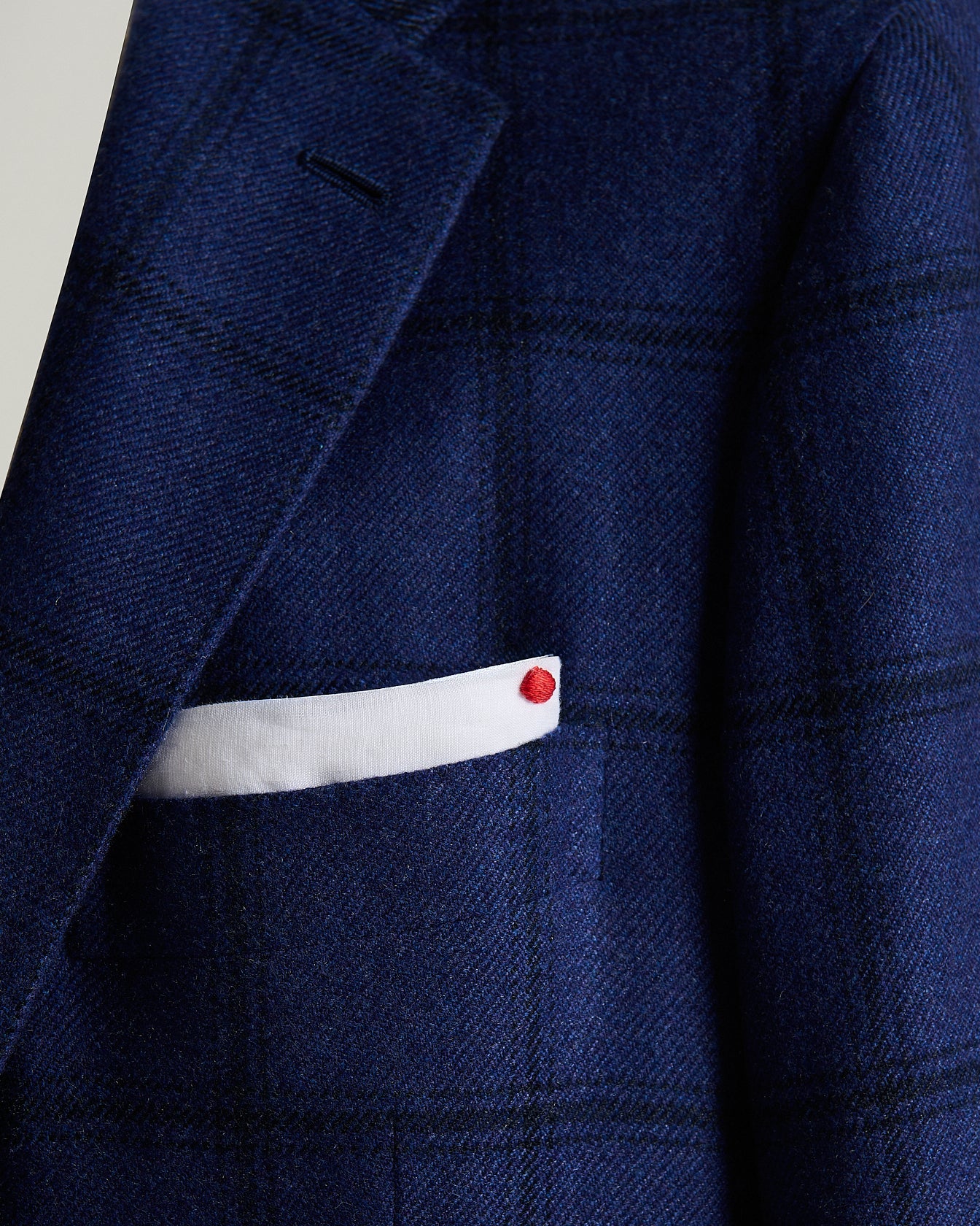 CASHMERE JACKET WITH CHECK PATTERN