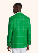 Kiton green jacket for man, in cashmere 3